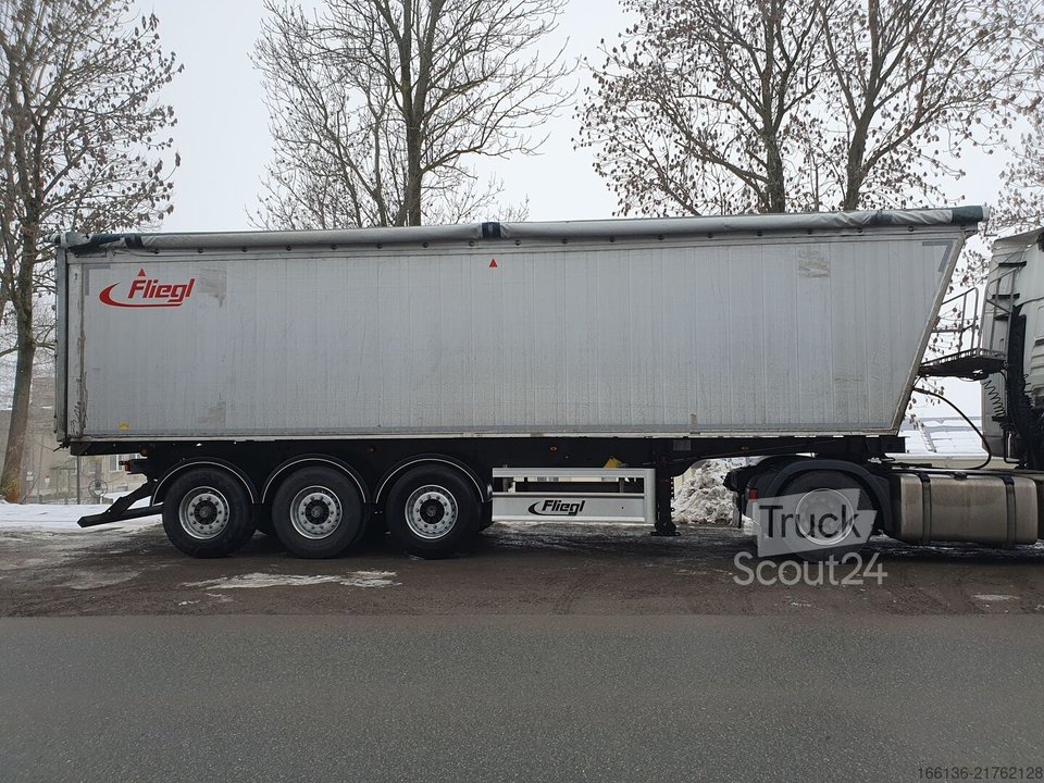 Kipper Auflieger FLIEGL Sattelkipper ALU 50m  DHKA 390 gebraucht