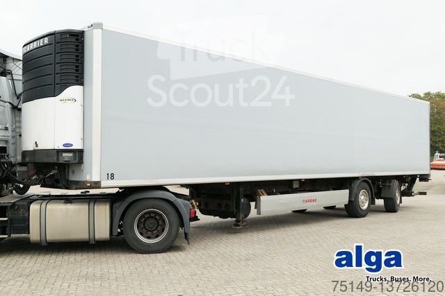 Kühlauflieger KRONE SZR 18, 2-Achser, Gelenkt/Tridec, Carrier, LBW gebraucht
