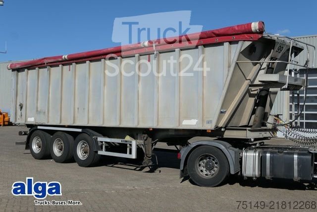 Kipper Auflieger BENALU BENCERE, Alu, 46m , Getreide, Alu-Felgen, BPW gebraucht