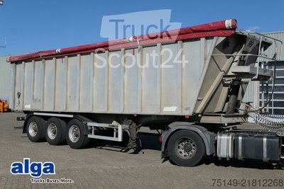 Kipper Auflieger BENALU BENCERE, Alu, 46m , Getreide, Alu-Felgen, BPW gebraucht