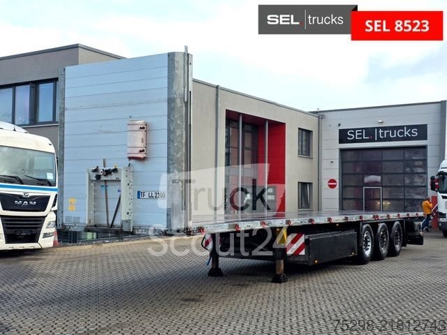 Auflieger mit Arbeitsbühne SCHMITZ CARGOBULL SCS 24/L 13.62 EB / Liftachse / Ösen gebraucht