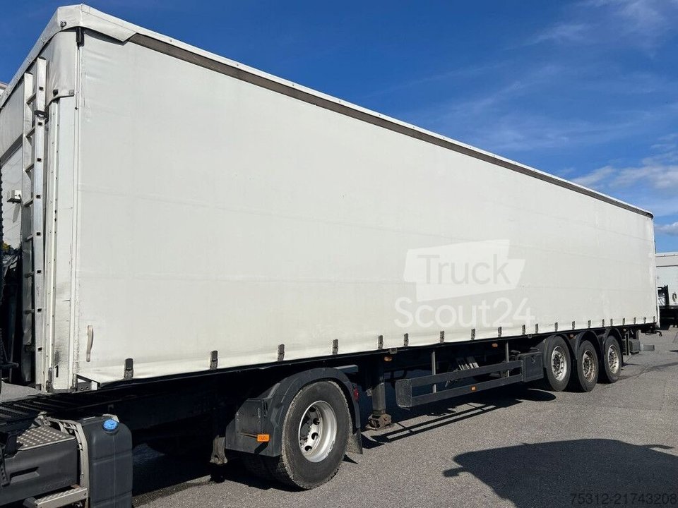 Auflieger mit Pritsche & Plane Schwarzmüller SPA 3/E  Liftachse LBW 2000kg gebraucht