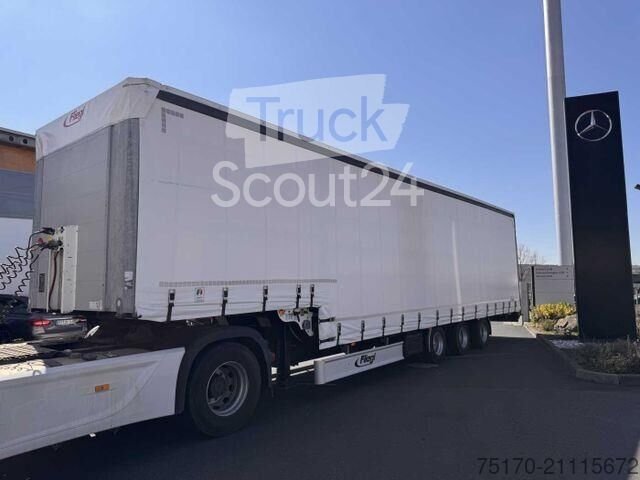 Schiebeplanen Fliegl SDS 350 Schiebeplane+Verdeck XL SAF 20.900Km gebraucht