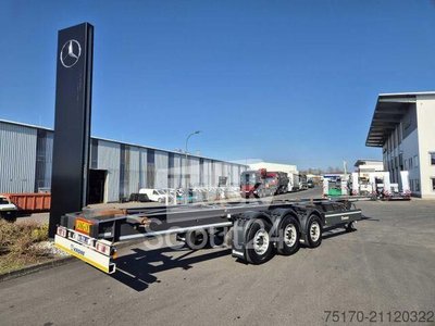 Tieflader Krone SD Container, BPW-Achsen Liftachse mitte gebraucht