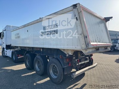 Kipper Auflieger LANGENDORF SKA 24/31  ALU Mulden Kipper  26m   Liftachse gebraucht