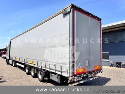 Auflieger mit Pritsche & Plane KRONE SD Curtainsider MEGA Jumbo XL Zert Getränke etc gebraucht