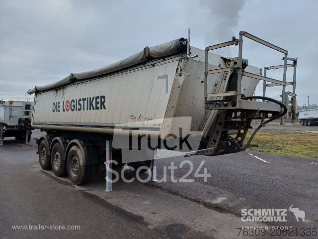 Kipper Auflieger Schmitz Cargobull Kipper Alukastenmulde 24m  gebraucht