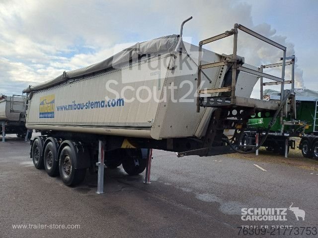 Kipper Auflieger Schmitz Cargobull Kipper Alukastenmulde 24m  gebraucht