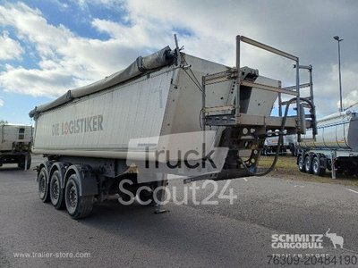 Kipper Auflieger Schmitz Cargobull Kipper Alukastenmulde 24m  gebraucht