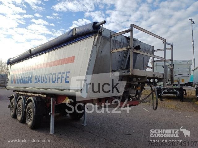 Kipper Auflieger Schmitz Cargobull Kipper Alukastenmulde 27m  gebraucht