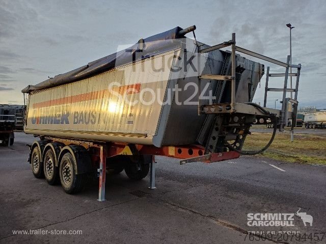 Kipper Auflieger Schmitz Cargobull Kipper Alukastenmulde 27m  gebraucht