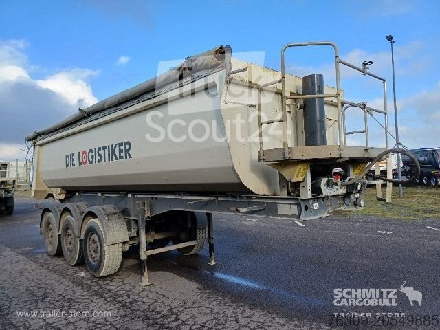 Kipper Auflieger Langendorf Kipper Stahlrundmulde 24m  gebraucht