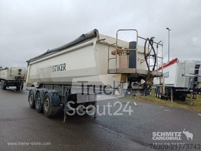 Kipper Auflieger Langendorf Kipper Stahlrundmulde 24m  gebraucht