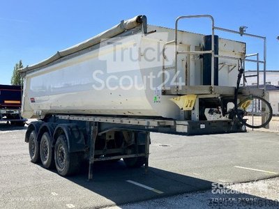 Kipper Auflieger Langendorf Kipper Stahlrundmulde 24m  gebraucht