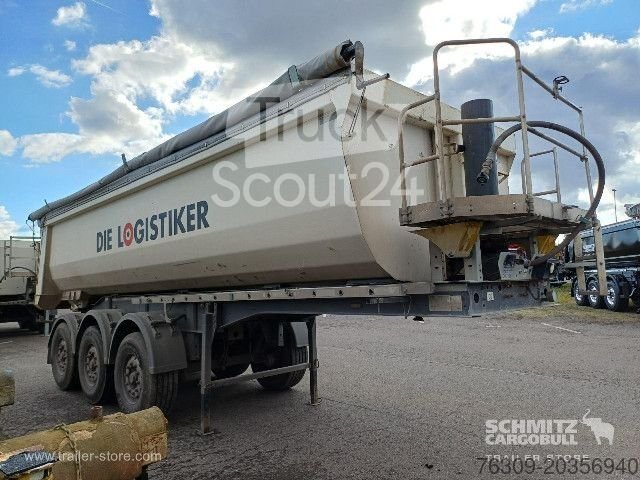 Kipper Auflieger Langendorf Kipper Stahlrundmulde 24m  gebraucht