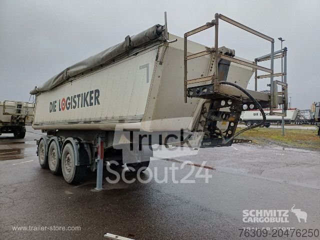 Kipper Auflieger Schmitz Cargobull Kipper Alukastenmulde 24m  gebraucht