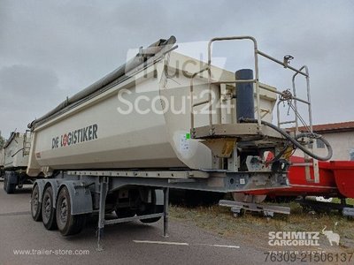 Kipper Auflieger Langendorf Kipper Stahlrundmulde 24m  gebraucht