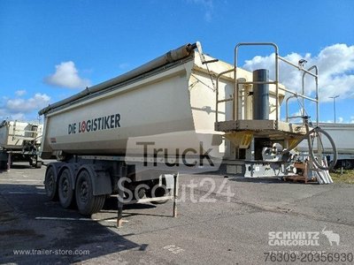 Kipper Auflieger Langendorf Kipper Stahlrundmulde 24m  gebraucht