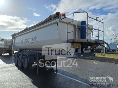 Kipper Auflieger Langendorf Kipper Stahlrundmulde 24m  gebraucht